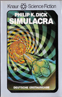 Philip K. Dick The Simulacra cover SIMULACRA